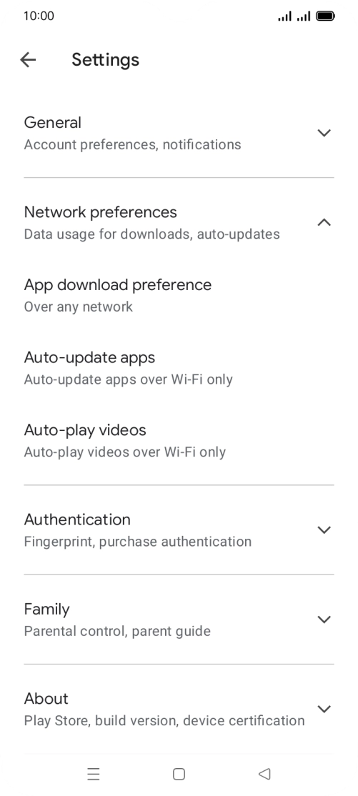 Press Auto-update apps.