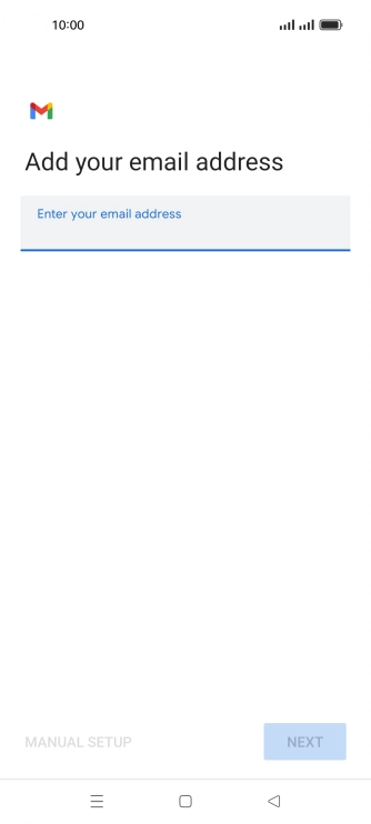 Press the field below 