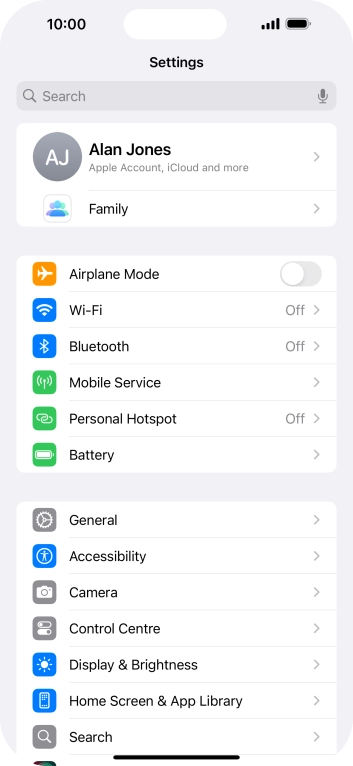 Press Mobile Service.