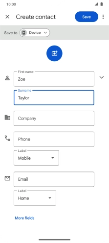 Press Phone and key in the phone number.