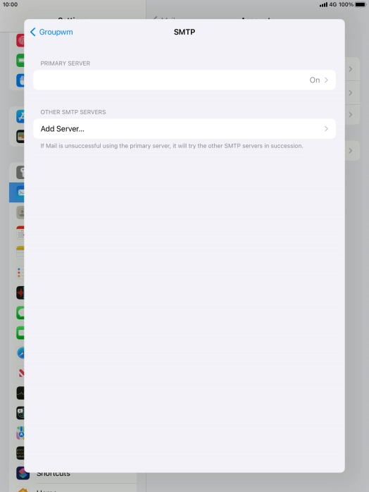 Press the field below 