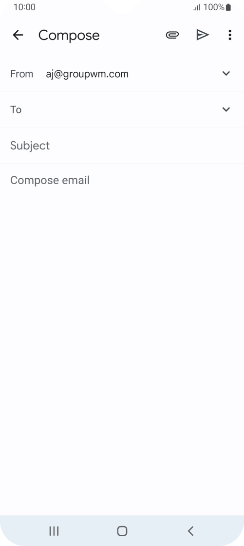 Press the field next to 