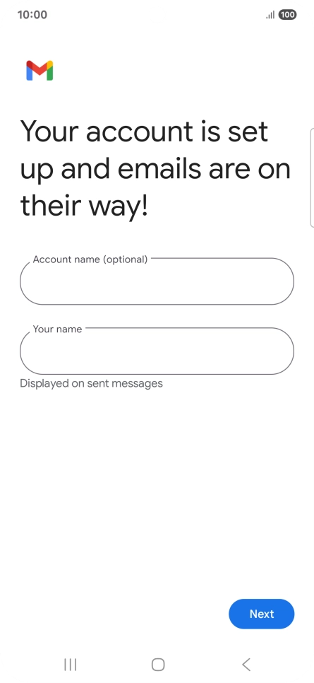 Press the field below 