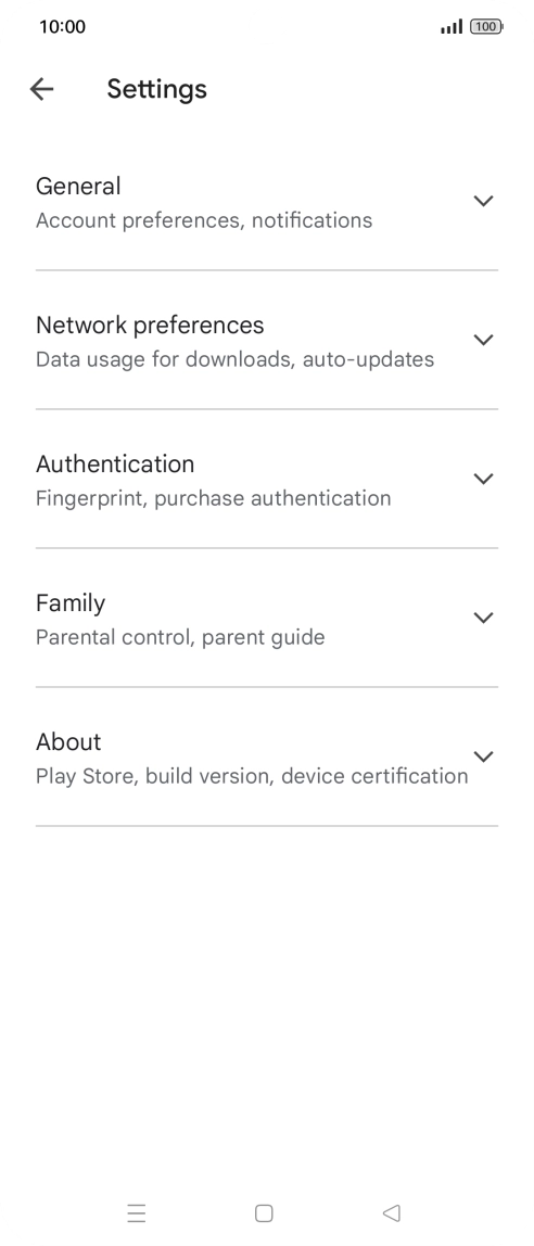 Press Network preferences.