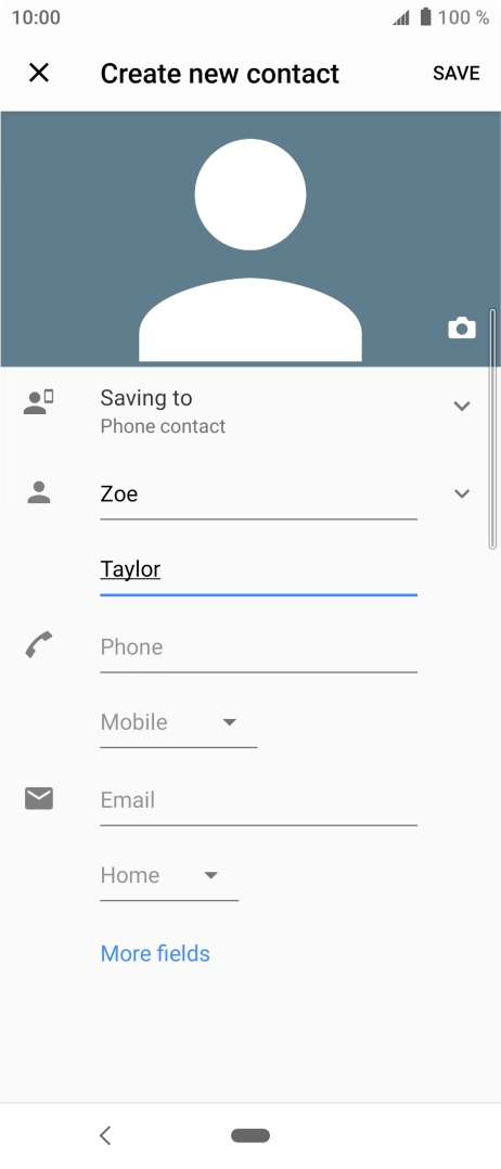 Press Phone and key in the phone number.