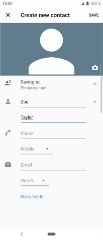 Press Phone and key in the phone number.