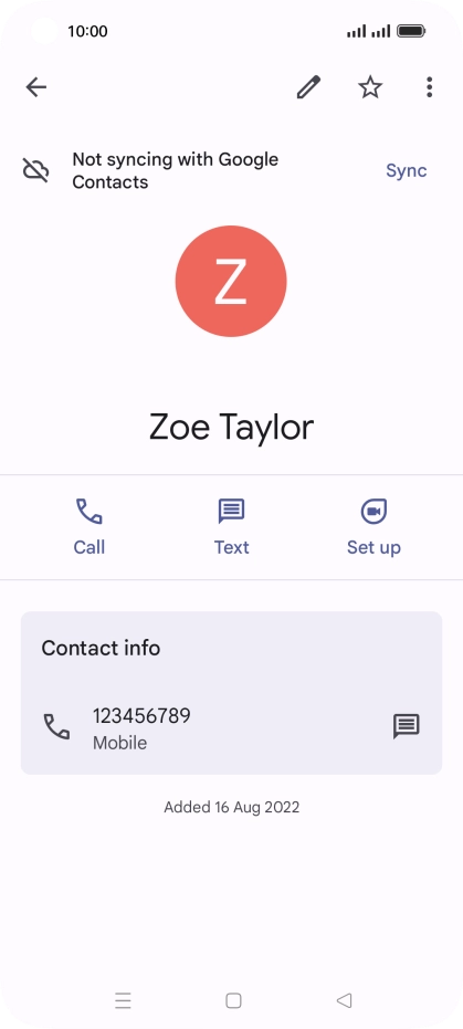 Press the required number.