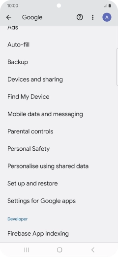 Press Find My Device.