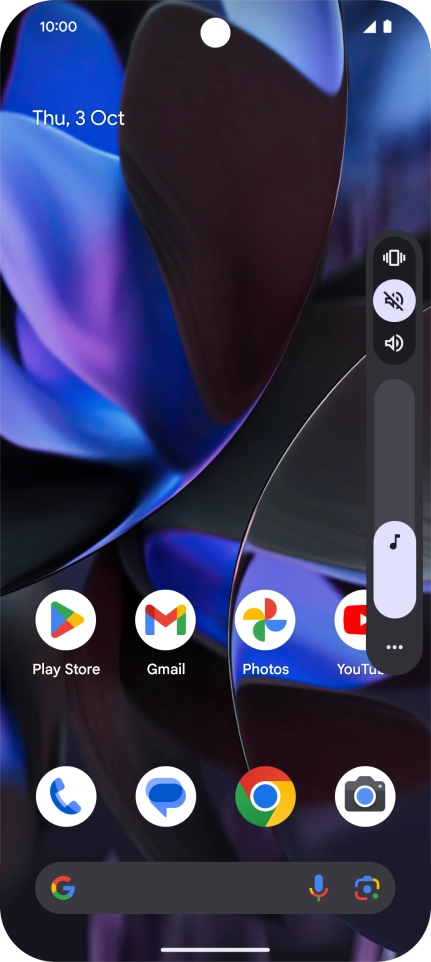 Press the sound icon to turn off the function.