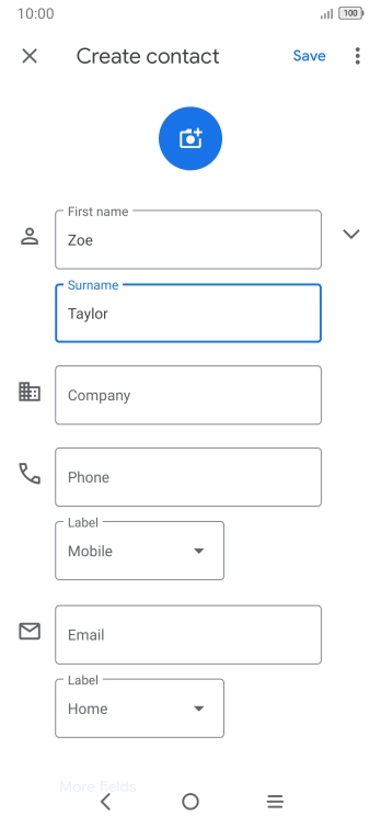 Press Phone and key in the required phone number.