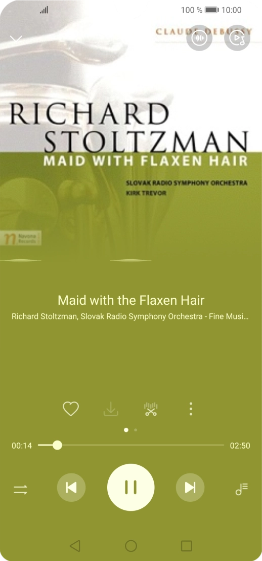 Press arrow right to go to the next audio file.