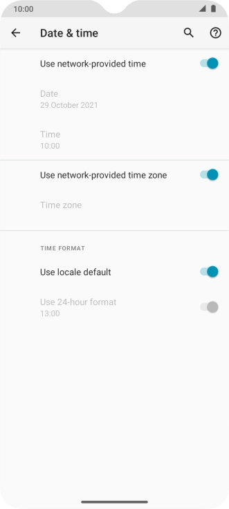 Slide your finger upwards starting from the bottom of the screen to return to the home screen.