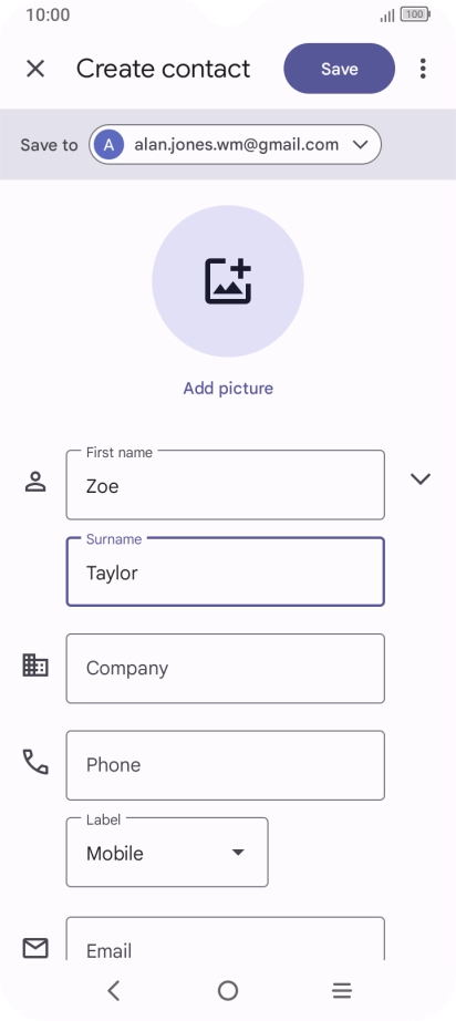 Press Phone and key in the required phone number.