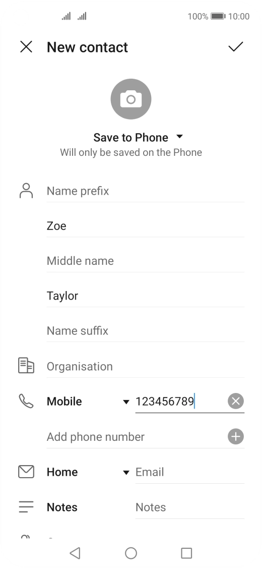 Press the save icon.
