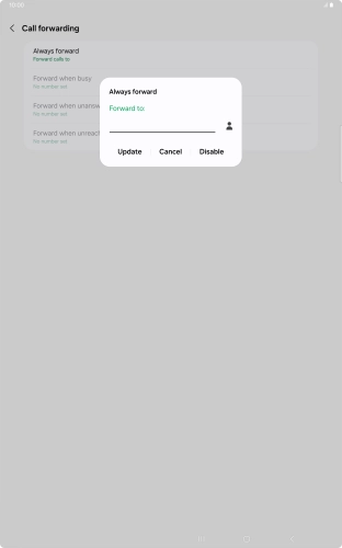 Press Disable.