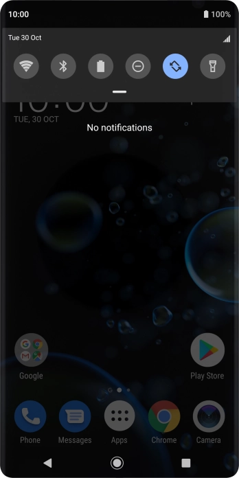 Press the sound mode icon to turn the function on or off.