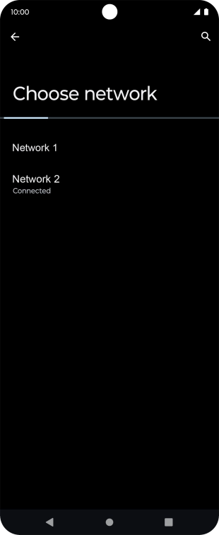 Press the Return key.