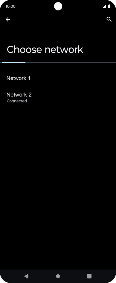 Press the Return key.