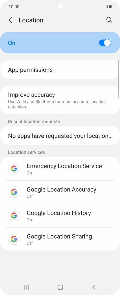 Press App permissions.