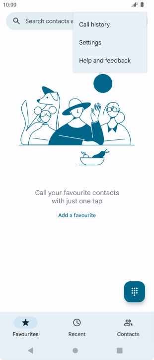 Press Settings.