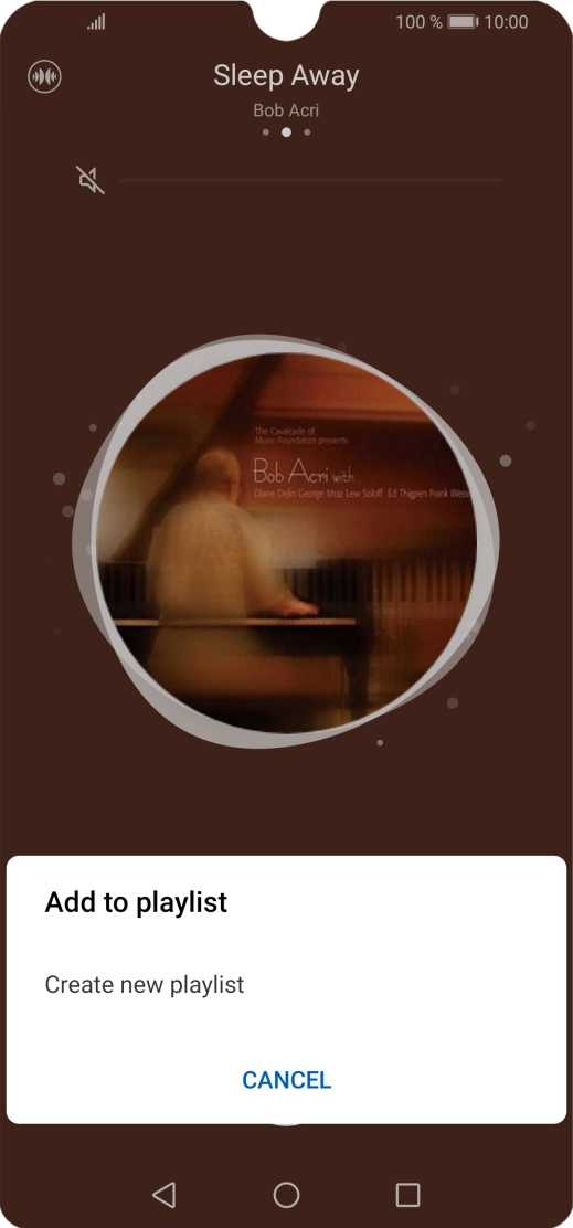 Press Create new playlist.