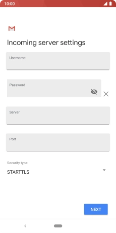 Press the field below 