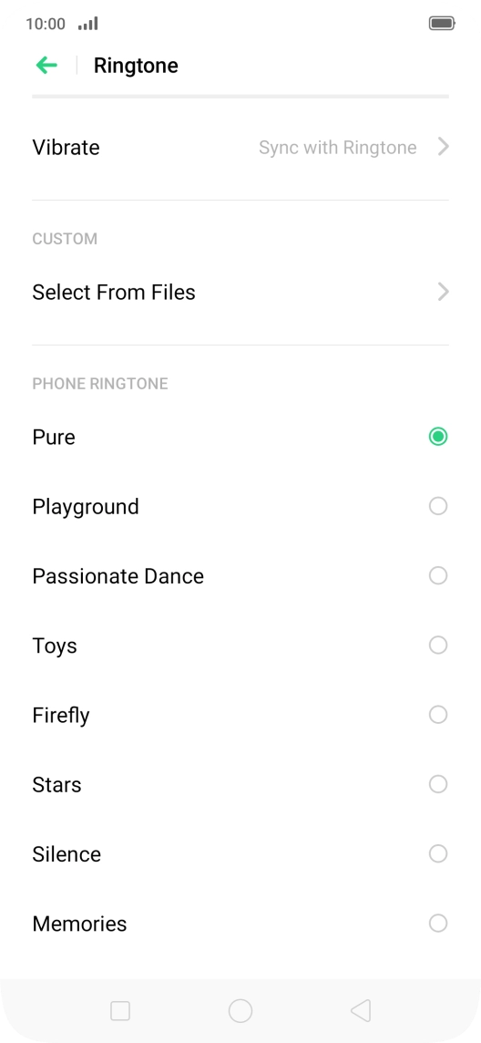Press Select From Files.