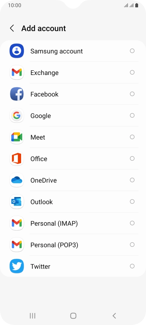 Press Personal (POP3).