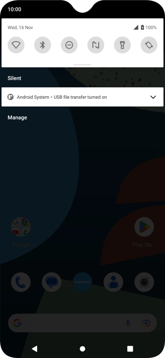 Press Android System.