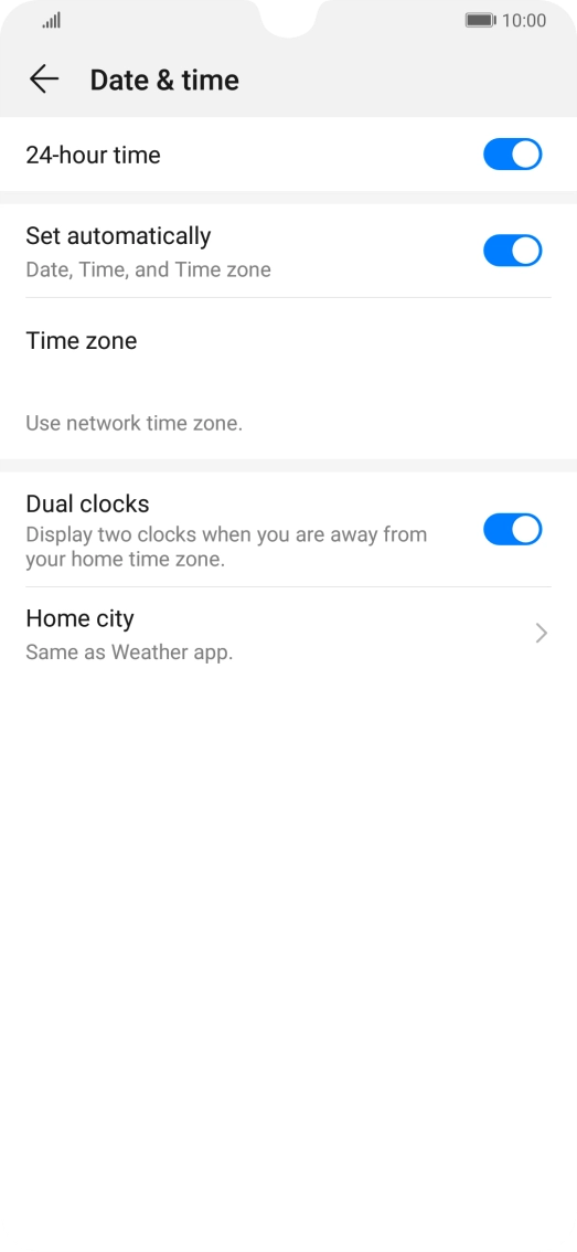 Slide your finger upwards starting from the bottom of the screen to return to the home screen.