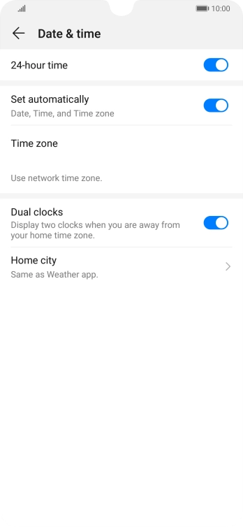 Slide your finger upwards starting from the bottom of the screen to return to the home screen.