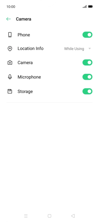 Press the drop down list next to 