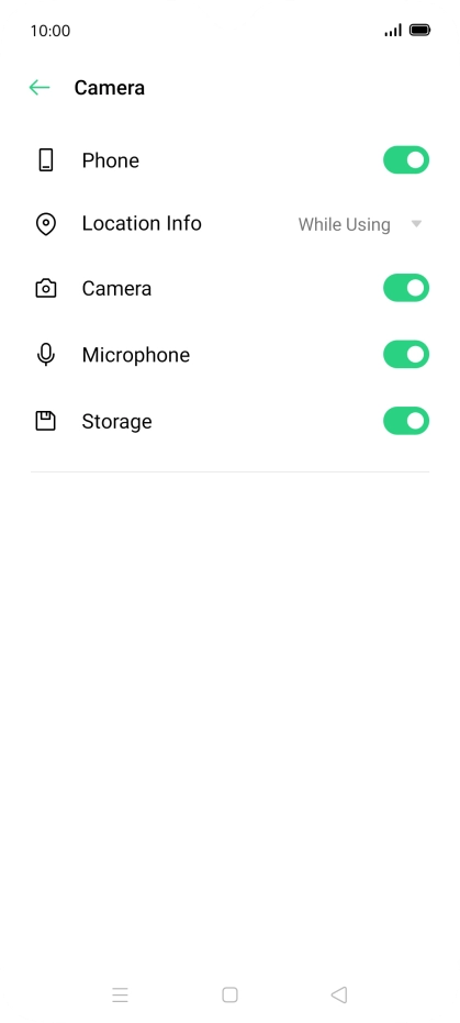 Press the drop down list next to 