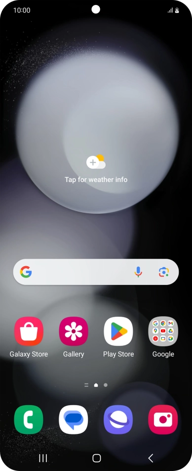 When the battery charging icon is displayed, charging is in progress.