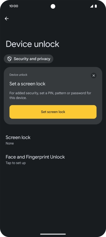 Slide your finger upwards starting from the bottom of the screen to return to the home screen.