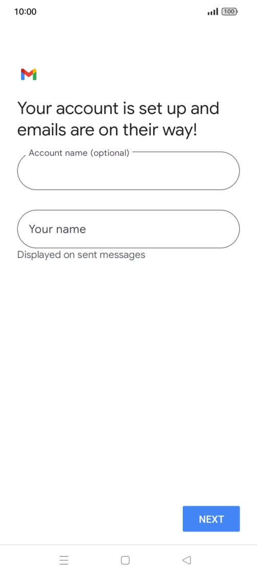 Press the field below 