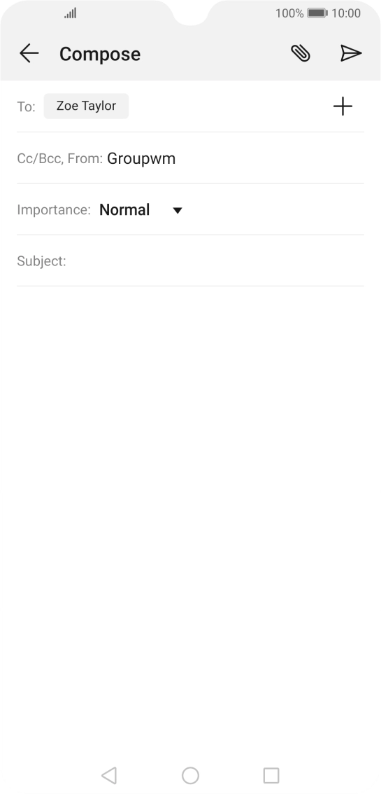 Press the field next to 