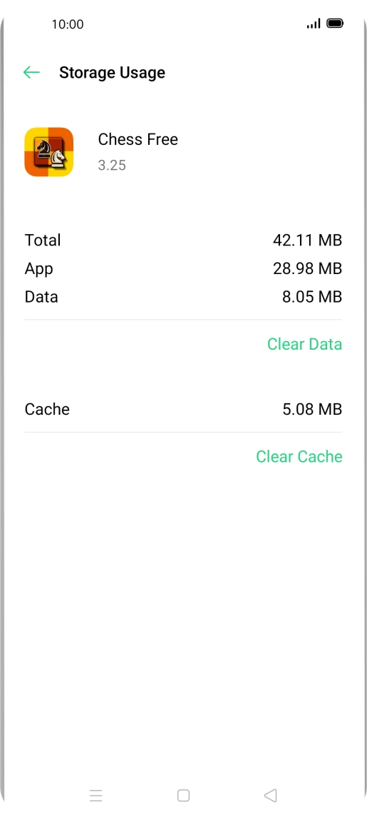 Press Clear Cache.