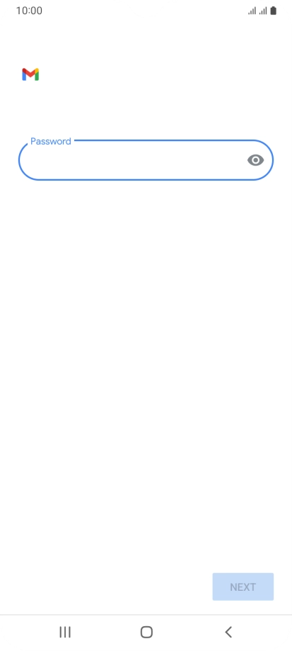 Press the field below 