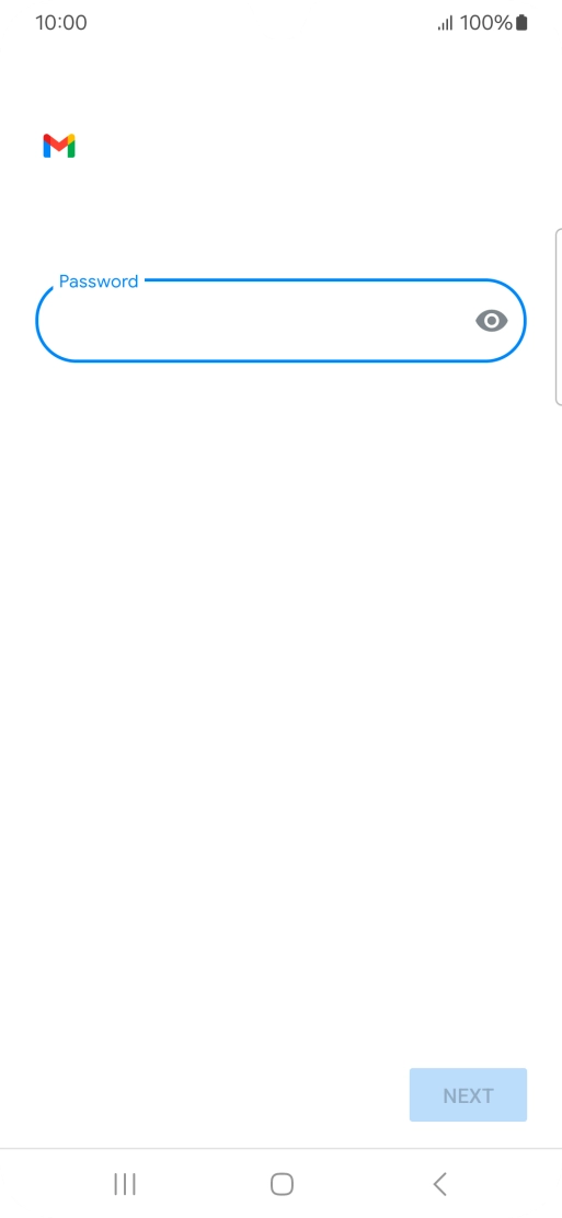 Press the field below 