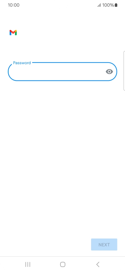 Press the field below 