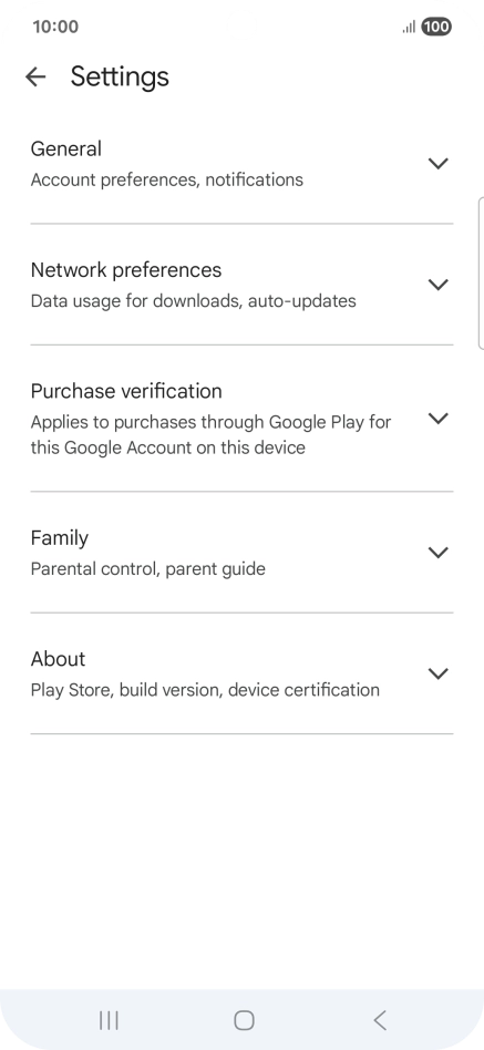 Press Network preferences.