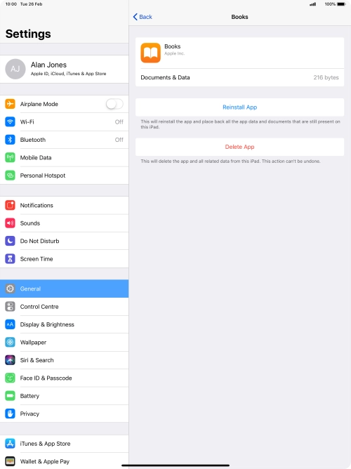 Slide your finger upwards starting from the bottom of the screen to return to the home screen.