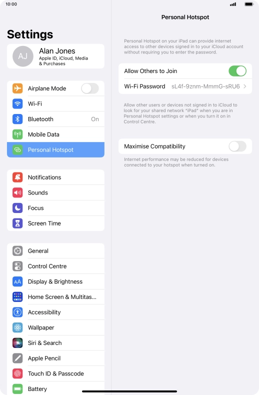 Slide your finger upwards starting from the bottom of the screen to return to the home screen.
