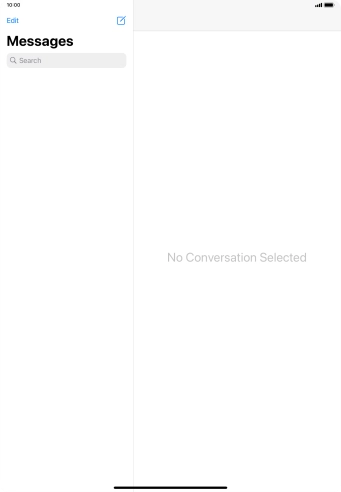 Press the new message icon.