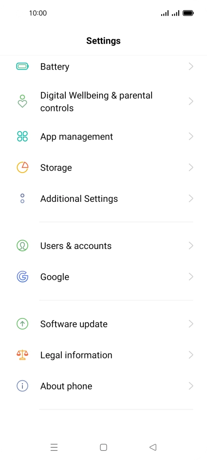 Press Additional Settings.