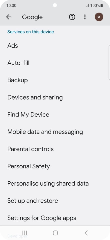 Press Find My Device.