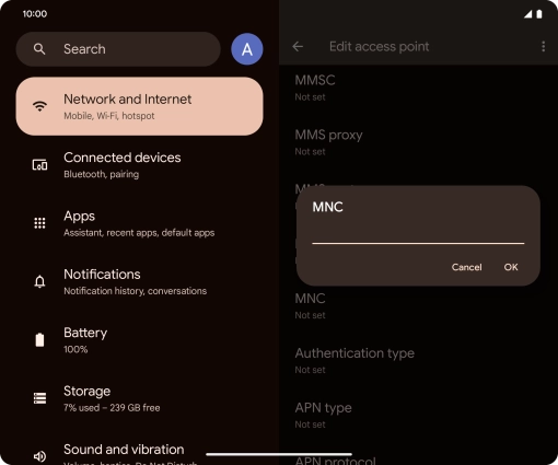 Key in 33 and press OK.
