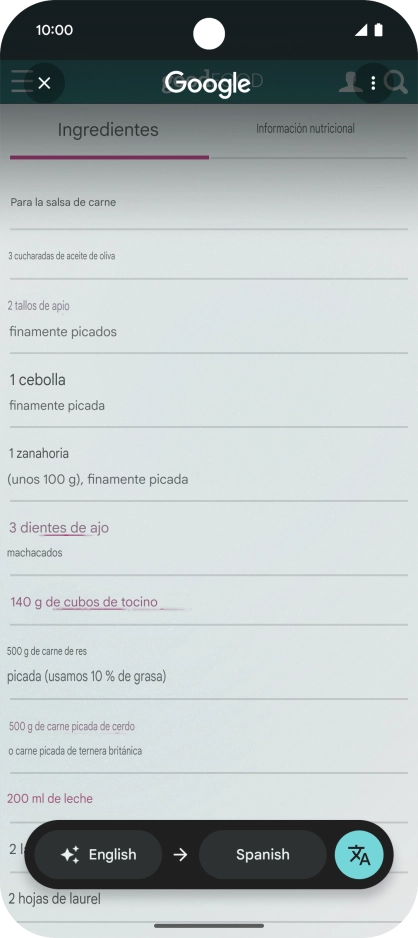 Follow the instructions on the screen to select the required language settings and use the function.