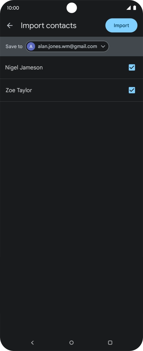 Press the drop down list next to 